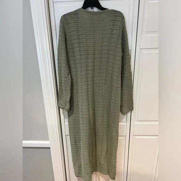 NWOT Free People Beach Landry Fauxchet Cardigan Duster - Picture 3 of 4